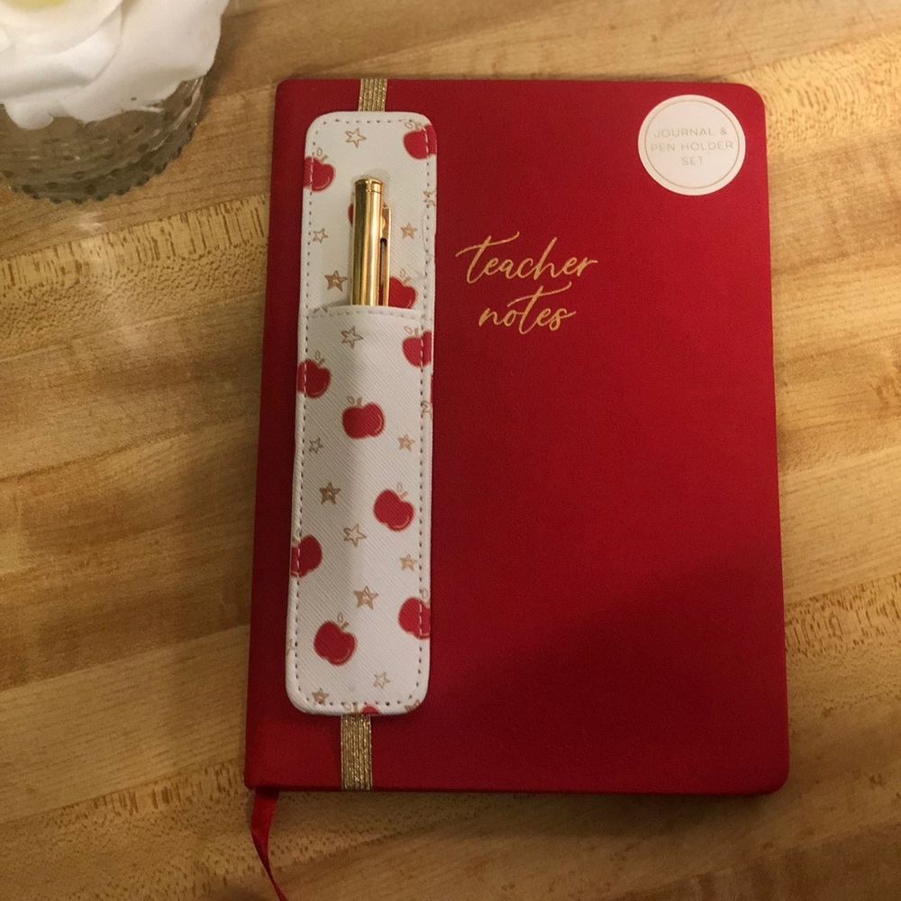 SOLD Teacher Journal And Pen Set